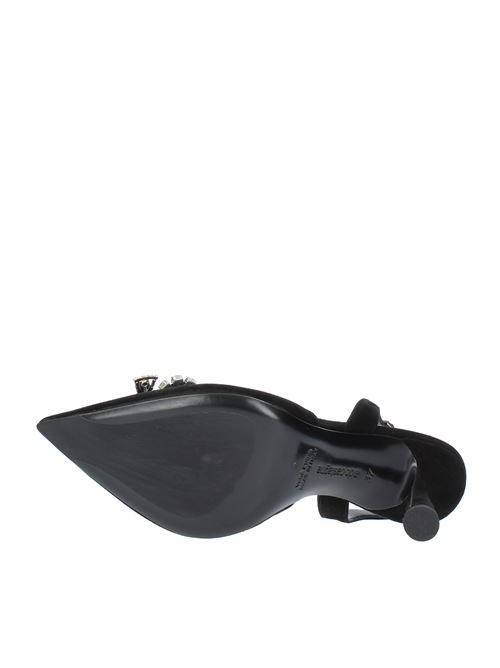 Décolleté Slingback modello ADELE in camoscio ALDO CASTAGNA | ADELE CAM.NERO